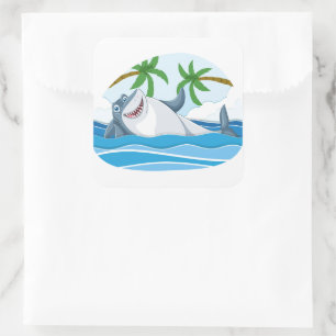 Stickers Requin