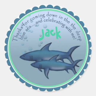 Stickers Requin