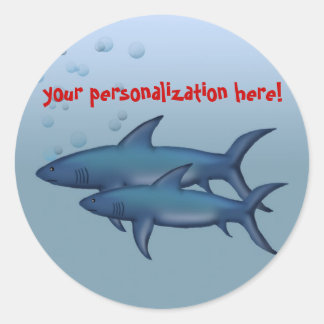 Stickers Requin