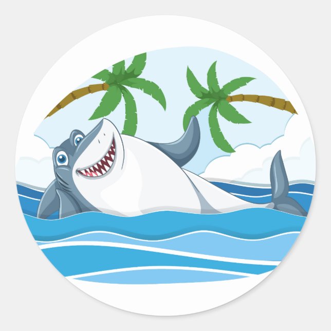 Stickers Requin (Devant)