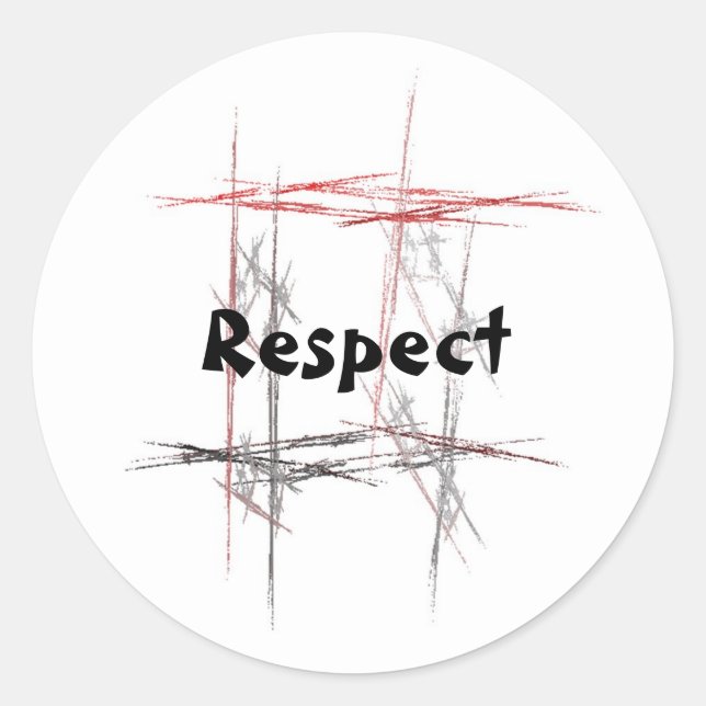 Stickers Respect des Arts Martiaux (Devant)