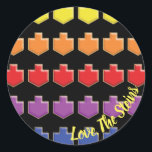 Stickers "Rêves 3D" Happy Chanukah<br><div class="desc">stickers Hanoukka/Holiday, personnalisez. Heureux Chanukah "Rêves 3D". Choisissez parmi les autocollants 1 1/2" et 3". Personnalisez en supprimant et en remplaçant le texte par votre propre message. Choisissez la taille, le style et la couleur de votre police préférée. Vous pouvez modifier la couleur Arrière - plan en sélectionnant une couleur...</div>