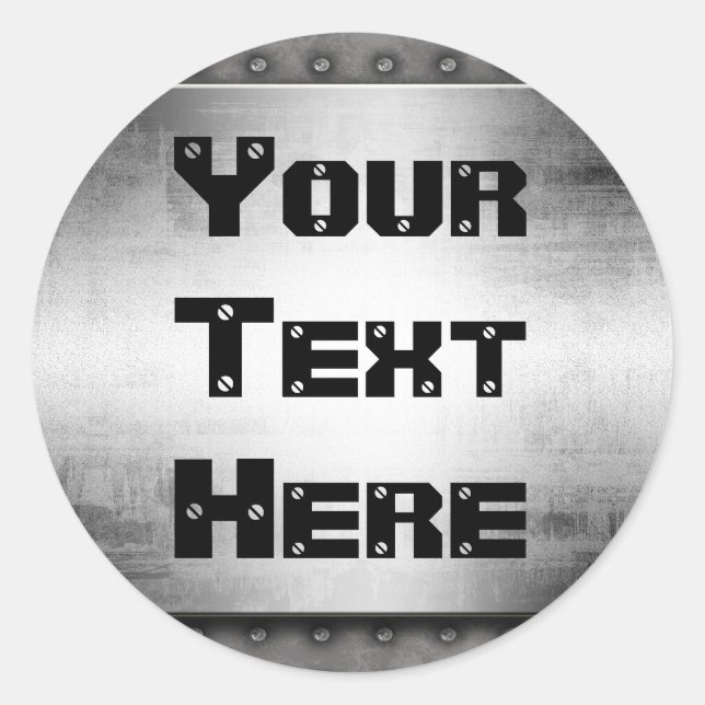 Stickers Revêtement Métal (Devant)