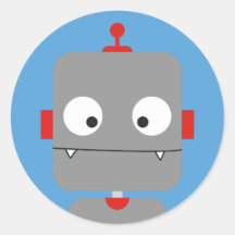 Stickers Robot mignons