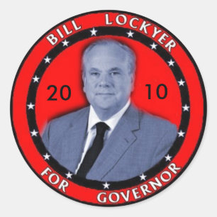 Stickers ronds Bill Lockyer 2010
