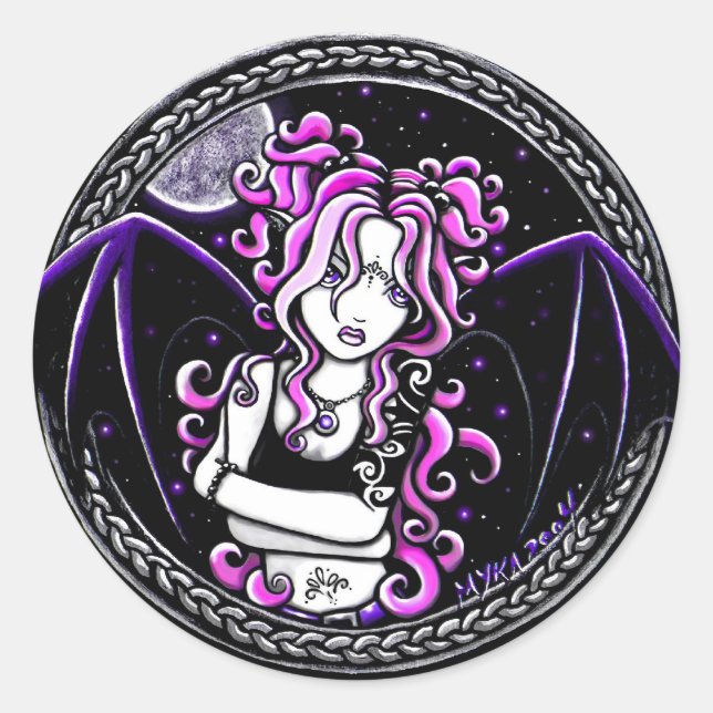 Stickers ronds "Brandy" 3" (Devant)