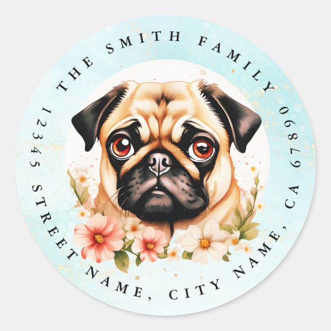 Stickers ronds carlin (Devant)