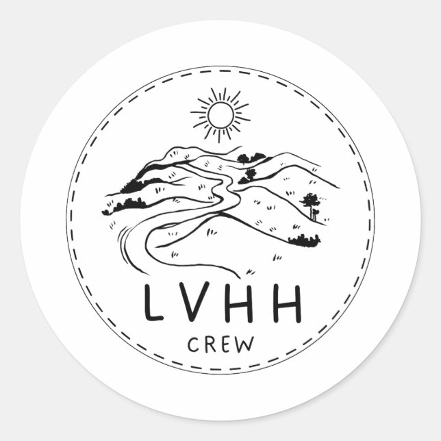 Stickers ronds classiques (Devant)