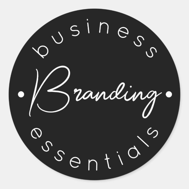 Stickers ronds classiques (Devant)