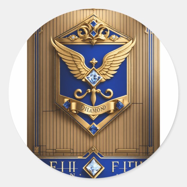 Stickers ronds classiques (Devant)