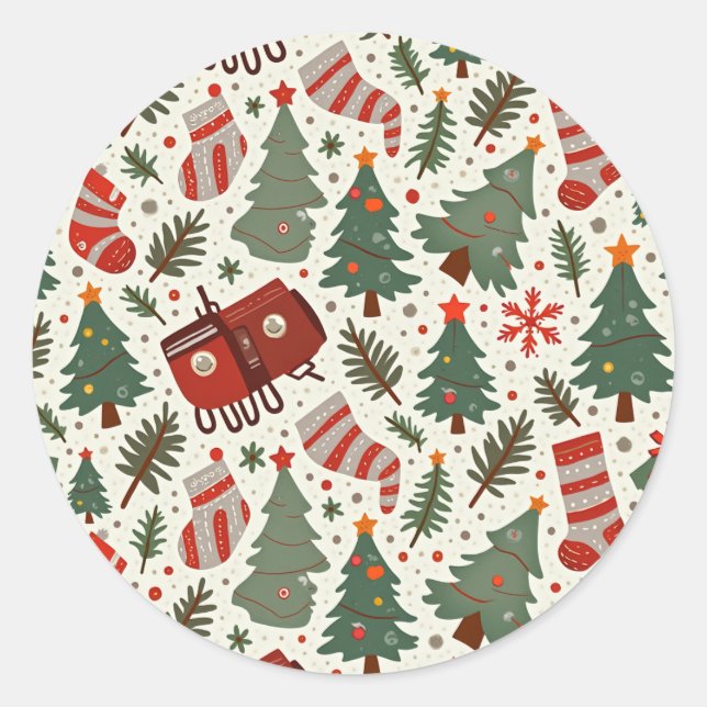 Stickers ronds classiques (Devant)