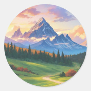 Stickers ronds classiques