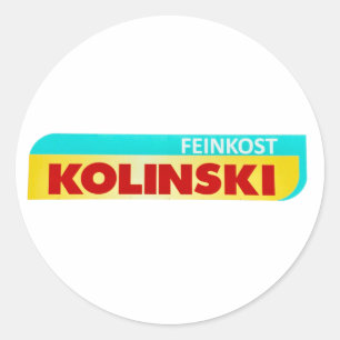 Stickers ronds classiques feinkost kolinski merch