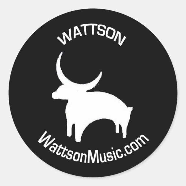 Stickers ronds - Customisés (Devant)