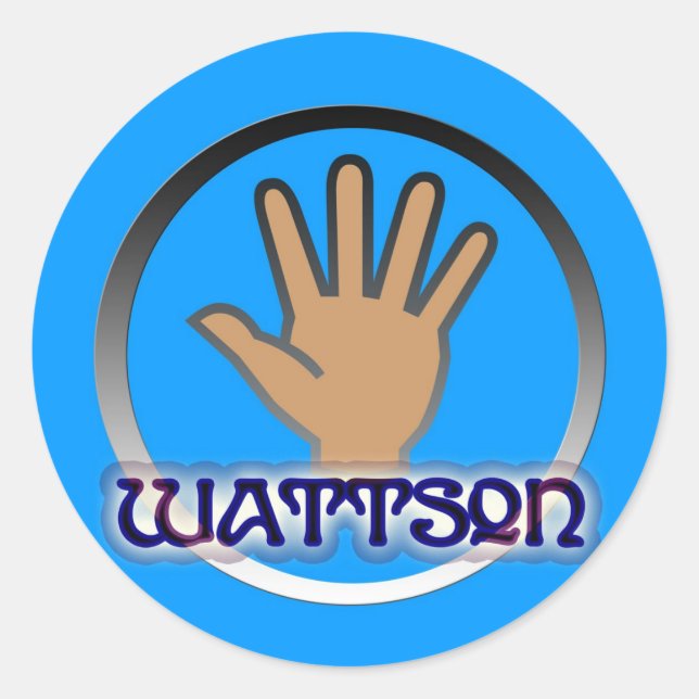 Stickers ronds - Customisés (Devant)