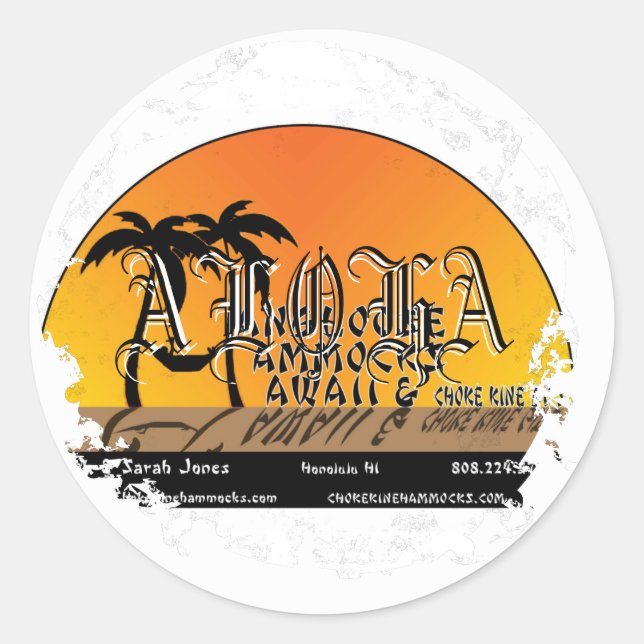 Stickers ronds désespérés (Devant)