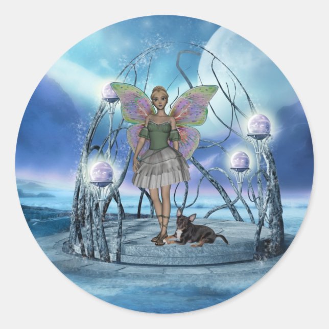 Stickers ronds désespérés (Devant)