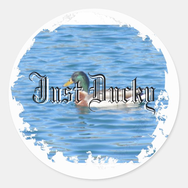 Stickers ronds désespérés (Devant)