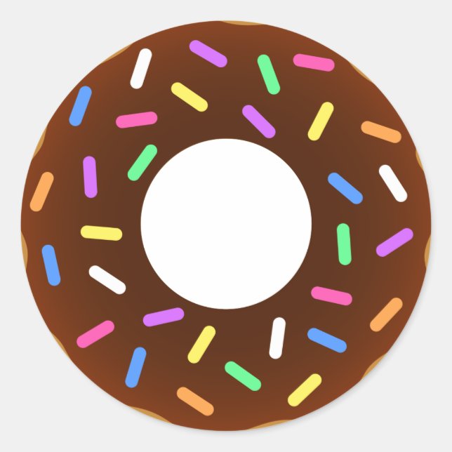 Stickers ronds Donut (Devant)