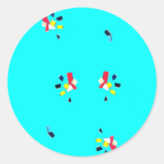 Stickers ronds "Fragments"