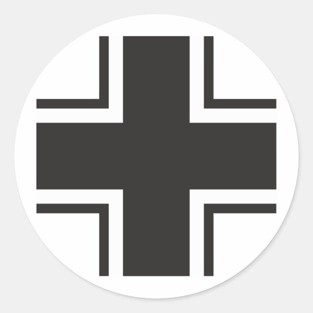 Stickers ronds - Luftwaffe Deuxième Guerre mondial (Devant)