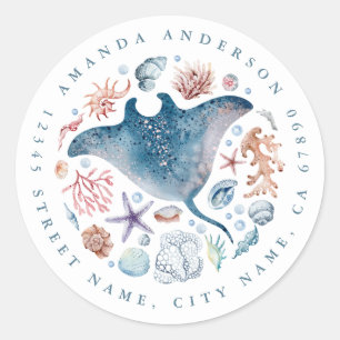 Stickers ronds mignons