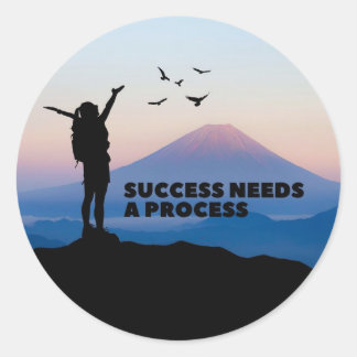 Stickers ronds motivants