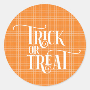 Stickers ronds Trick ou Treat