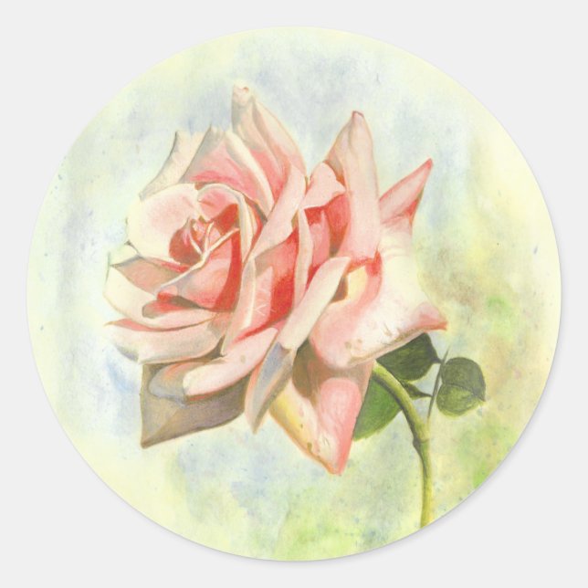 Stickers Rose (Devant)