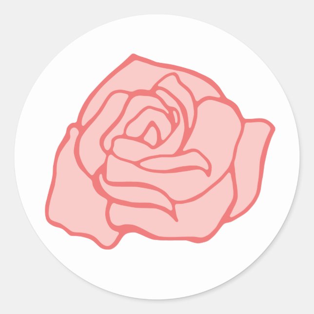 Stickers Rose (Devant)