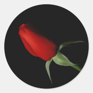 Stickers rose - Sceau d'enveloppe Mariage