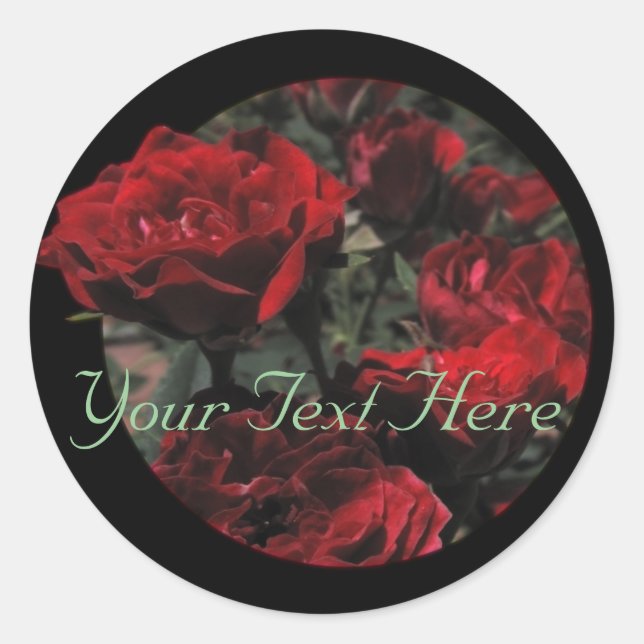 Stickers roses (Devant)