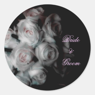 Stickers Roses Roses mariages