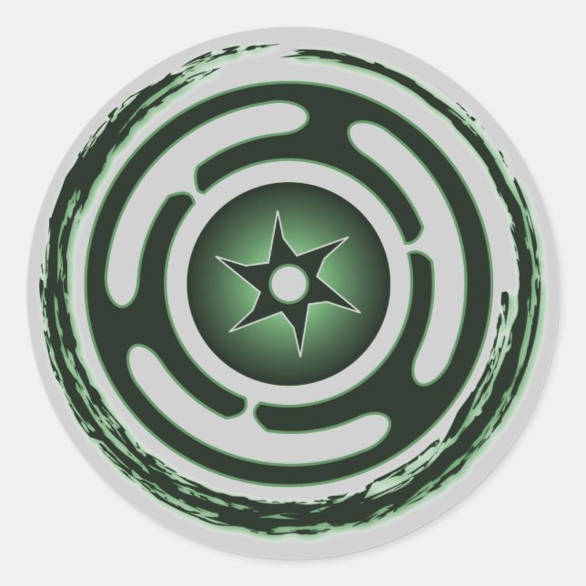 Stickers Roue Hecate (verte) (Devant)