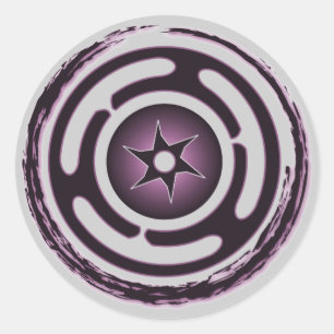 Stickers Roue Hecate (violet)