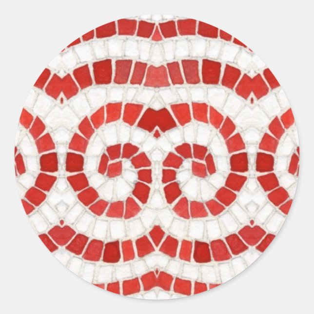 Stickers ROUGE IONIC MOSAIS (Devant)