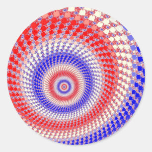 Stickers Roundalls Tricolores