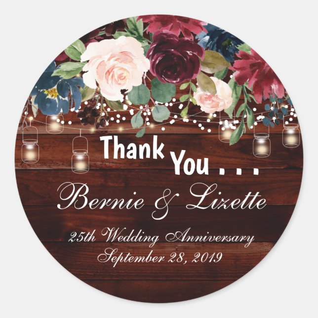 Stickers Russe Bourgogne Marine Bois foncé (Devant)