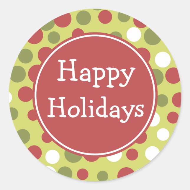 Stickers Rustic Dots (Devant)