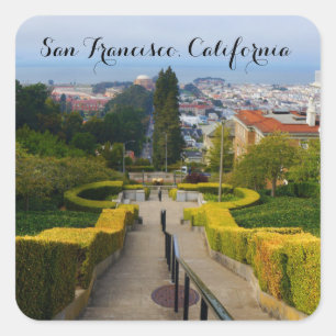 Stickers San Francisco Lyon Street Steps #2