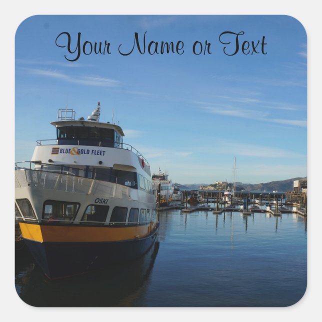 Stickers San Francisco Pier 39 #7 (Devant)