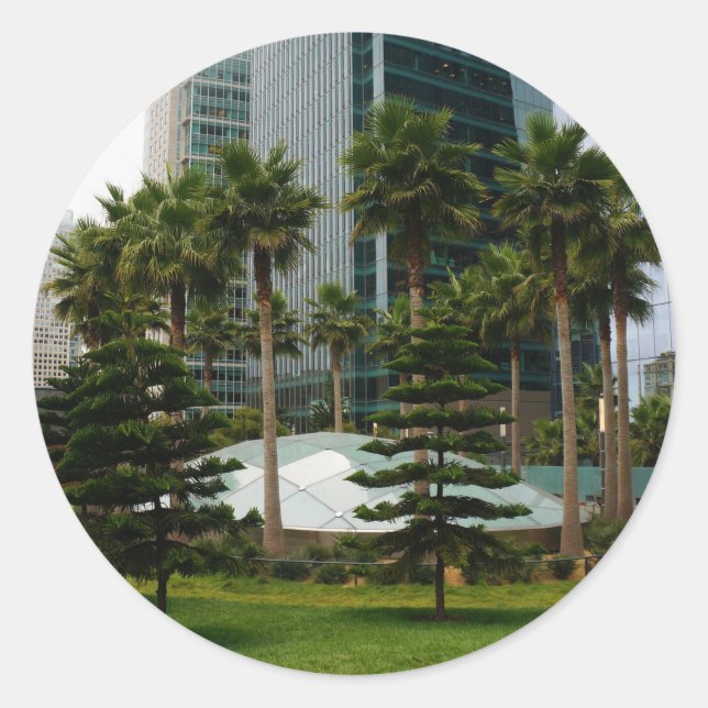 Stickers San Francisco Salesforce Park #3 (Devant)