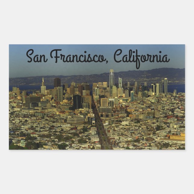 Stickers San Francisco Skyline #13-3 (Devant)
