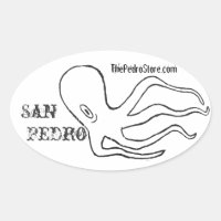 Stickers San Pedro Octopus