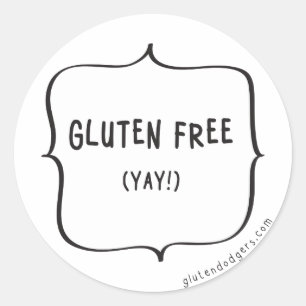Stickers sans gluten