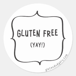 Stickers sans gluten