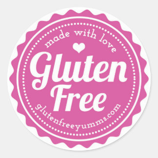 Stickers sans gluten — Fabriqué avec amour