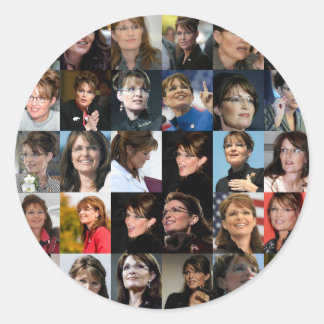Stickers Sarah Palin Collage Packs