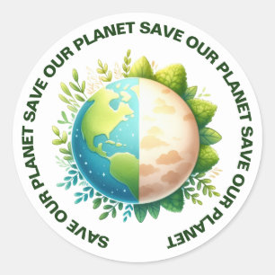 Stickers Save Our Planet