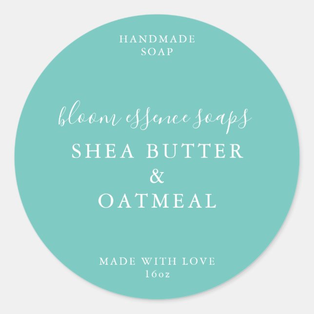 Stickers savon (Devant)